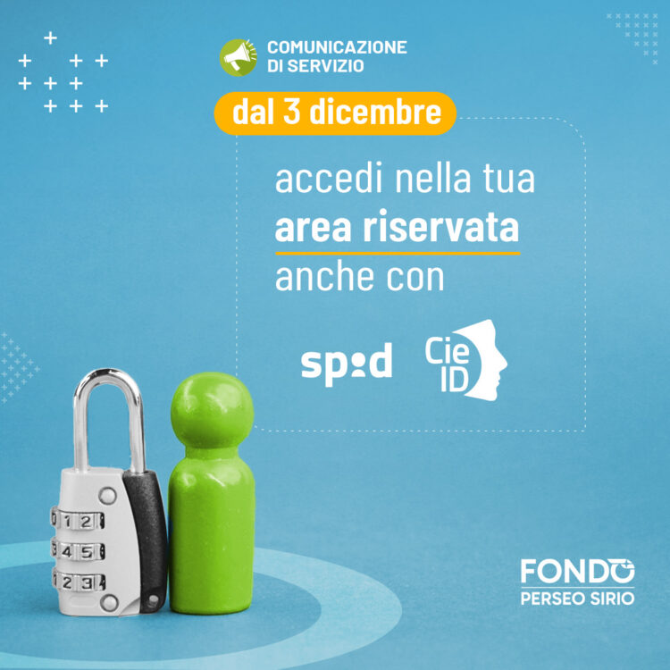 aggiornamento area riservata spid