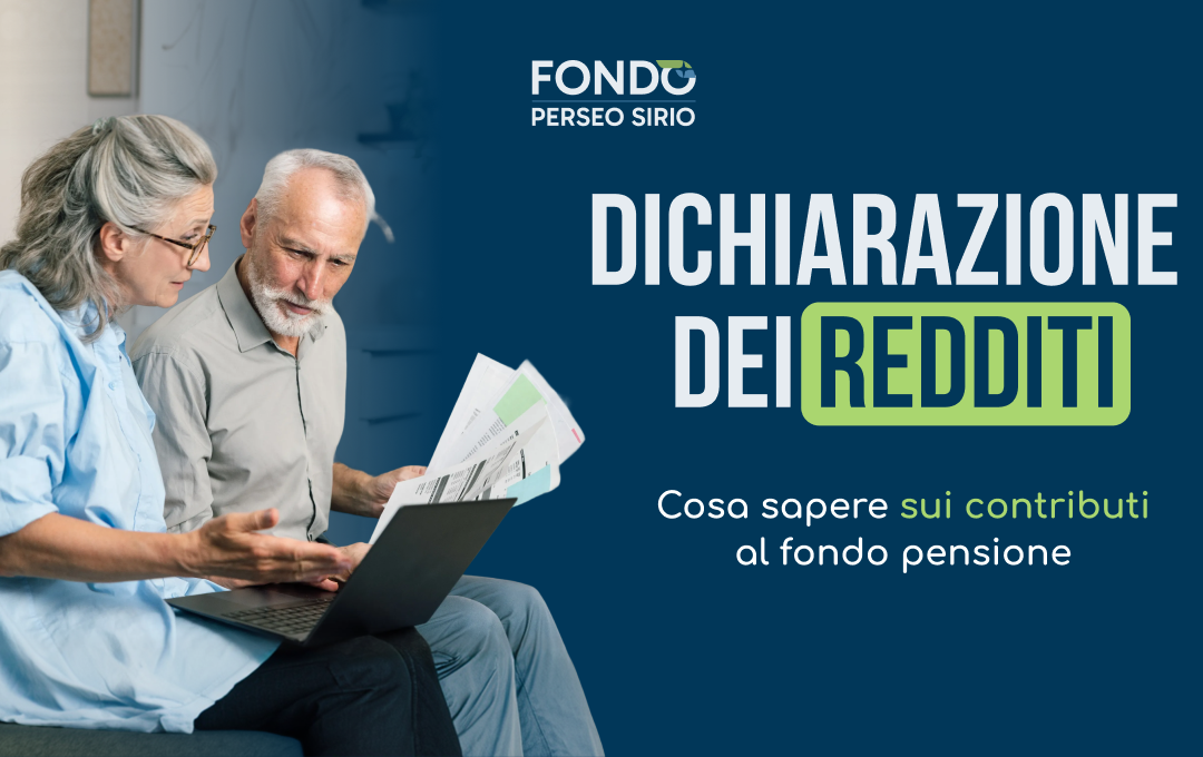 dichiarazione dei redditi 2026 fondo perseo sirio
