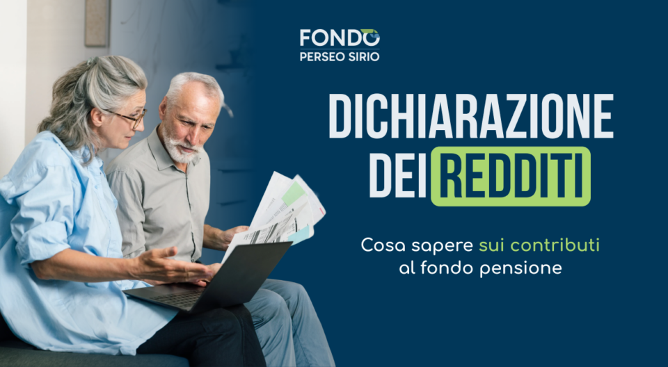 dichiarazione dei redditi 2026 fondo perseo sirio